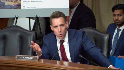 Sen Hawley warns consulting firms against working with China to 'undermine America'