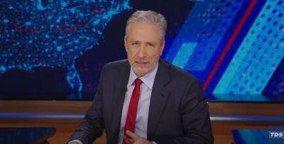 Jon Stewart proposes NATO-style solution to solve Gaza conflict