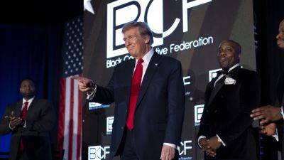 Donald Trump - MATT BROWN - At conservative gala, Trump remarks show challenges in GOP Black voter outreach - apnews.com - Usa - state South Carolina - Columbia, state South Carolina