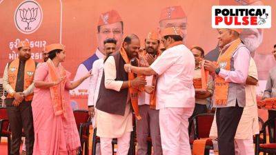 Lok Sabha - Rajya Sabha - Congress loses another leader to BJP in Gujarat, former MP and son jump ship - indianexpress.com - city Ahmedabad