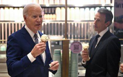 Fox News host Jesse Watters rants about masculinity after Biden eats ice cream in public