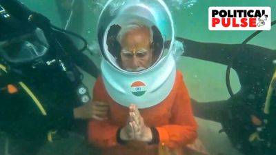 PM Modi’s underwater dip in Dwarka also has a message for Ahirs