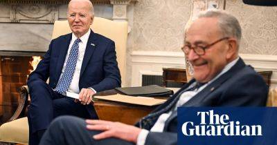 Biden and Harris meet congressional leaders to try to avert government shutdown
