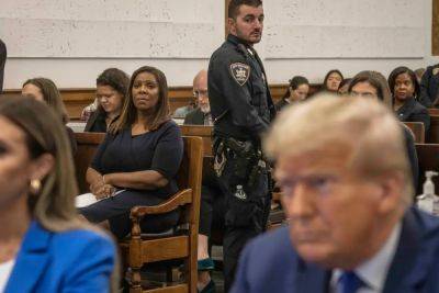 Donald Trump - Letitia James - Alex Woodward - Trump offers $100m bond to pause fraud ruling as New York AG fires back at his appeal - independent.co.uk - Usa - city New York - New York - city Manhattan