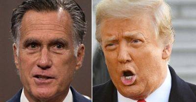 'No, No, No, Absolutely Not': Mitt Romney Has Crystal Clear Message For Trump