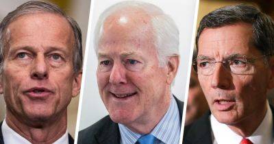 Donald Trump - Mitch Macconnell - John Cornyn - Bill - Frank Thorp V - Three men named John: Senators begin jockeying to replace Mitch McConnell - nbcnews.com - Washington - Israel - state Texas