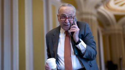 Mike Johnson - Chuck Schumer - Bill - STEPHEN GROVES - The Senate votes to begin working on a last-ditch effort to approve funds for Ukraine and Israel - apnews.com - Washington - Ukraine - Israel