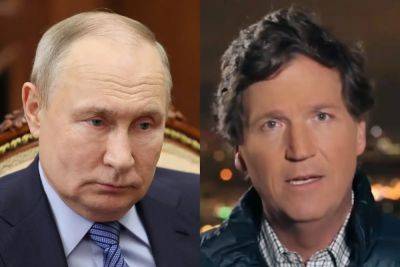 Tucker Carlson reveals he’s interviewing Putin in Moscow after years of anti-Ukraine vitriol