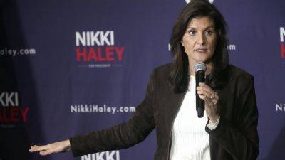 Donald Trump - Nikki Haley - Ximena Bustillo - Haley - 'None of these candidates' takes the Nevada Republican primary, dealing Haley a blow - npr.org - state South Carolina - state New Hampshire - state Nevada