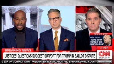 CNN’s Van Jones lashes out over SCOTUS signaling it will keep Trump on Colorado ballot