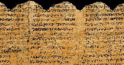 Secrets of ancient Herculaneum scroll deciphered by AI - nbcnews.com - state Michigan - Greece - city Rome