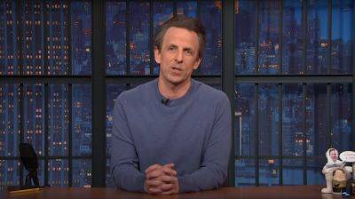 Seth Meyers calls out Trump’s hypocrisy on Supreme Court ballot eligibility hearing
