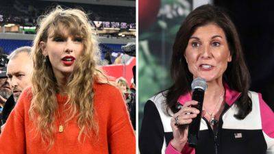 Taylor - Haley - Haley calls ‘obsession’ over Taylor Swift conspiracy theory ‘bizarre’ - politico.com