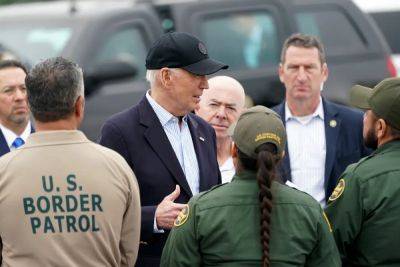 Biden challenges Trump to ‘join me’ as he urges Congress to pass border bill in rival Texas campaign stops
