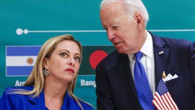 Biden and Italy’s Meloni to hold talks at time of worries about Ukraine, political headwinds at home