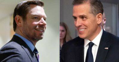 Eric Swalwell Expertly Roasts Donald Trump In Inquiry Exchange With Hunter Biden