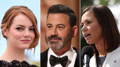 Emma Stone - Jimmy Kimmel - Jeffrey Clark - Katie Britt - Fox - Of A - Jimmy Kimmel mocks Katie Britt's SOTU rebuttal in Oscars speech: 'Adult woman with the brain of a child' - foxnews.com - Usa - state Alabama