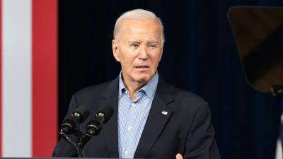 Watch: Biden speaks to city leaders ahead of Georgia primary