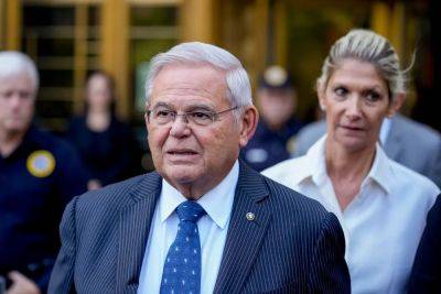 Senator Bob Menendez pleads not guilty to new charge in corruption case