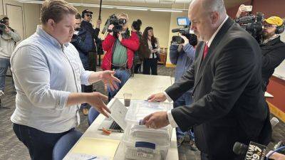 Joe Biden - Donald Trump - Robin Vos - SCOTT BAUER - Trump backers submit signatures to force recall election of Wisconsin GOP Assembly leader - apnews.com - Madison, state Wisconsin - state Wisconsin