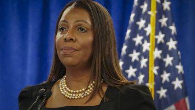 Donald Trump - Letitia James - PHILIP MARCELO - Action - Firefighters booed New York attorney general who sued Trump for fraud. Officials are investigating - apnews.com - city New York - state Florida - New York - city Brooklyn