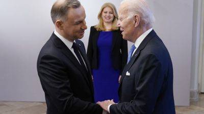 Joe Biden - AAMER MADHANI - Andrzej Duda - Top Polish leaders to visit White House, hoping to spur US to help Ukraine more - apnews.com - Usa - Washington - Ukraine - city Washington - Russia - Poland