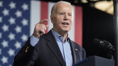 Red - Biden meets with the Teamsters today. But don't expect an endorsement any time soon - npr.org - Usa - state Pennsylvania - state Nevada - state Michigan - state Wisconsin