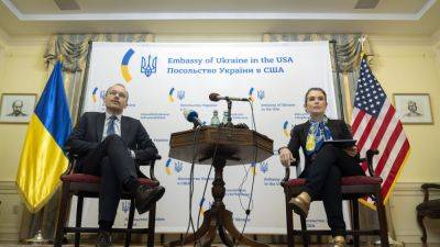 Ukrainian ministers ‘optimistic’ about securing US aid, call for repossession of Russian assets