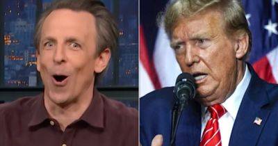 Seth Meyers Doesn't Believe Claim About Trump's Hitler Praise -- Due To 1 Flaw