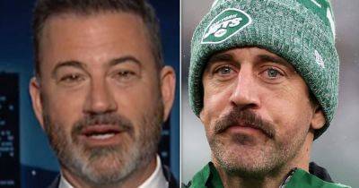 Robert F.Kennedy-Junior - Jimmy Kimmel - Aaron Rodgers - Lee Moran - Rob Schneider - Jesse Ventura - Jimmy Kimmel Has Withering 1-Liner For Aaron Rodgers And The Jets - huffpost.com - Usa - New York - state Minnesota