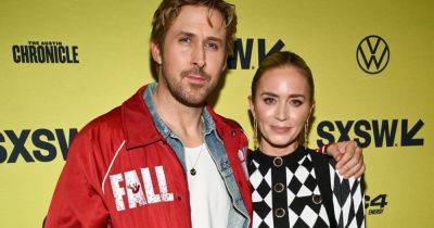 Ryan Gosling And Emily Blunt Present ‘The Fall Guy’ Stuntman With Guinness World Record