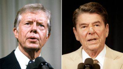 Donald Trump - Ronald Reagan - Jimmy Carter - Chris Pandolfo - Reagan - Fox - Biden parallels? How Carter fared against Reagan in this stage of election cycle - foxnews.com - Iran - county Reagan - county Carter
