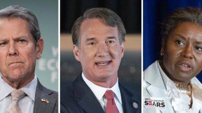Donald Trump - Brian Kemp - BILL BARROW - Glenn Youngkin - These Republicans won states that Trump lost in 2020. Their endorsements are lukewarm (or withheld) - apnews.com - Georgia - state Virginia - city Atlanta - state Connecticut