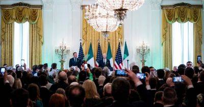 Biden and Irish Leader Use St. Patrick’s Day Visit to Address Gaza