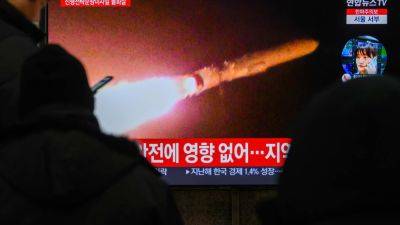 Antony Blinken - Kim Jong Un - Fumio Kishida - Action - North Korea fires ballistic missiles as Blinken visits Seoul - cnbc.com - Usa - Japan - North Korea - South Korea - city Seoul - city Pyongyang