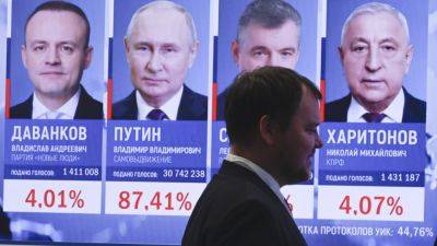Vladimir Putin - Natasha Turak - Alexei Navalny - Hit With - Ukraine war updates: Western leaders slam Putin's election win as 'illegitimate'; Ukraine hit with new wave of drone attacks - cnbc.com - Ukraine - Iran - Russia - France