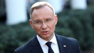Vladimir Putin - Karen Gilchrist - Andrzej Duda - ‘Alarm bells are ringing’: Poland’s president says NATO must urgently ramp up defense spending - cnbc.com - Russia - Denmark - Germany - city Moscow - Poland