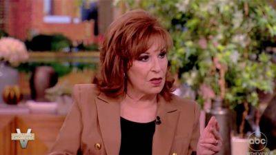 Joy Behar scolds male audience members at 'The View' who didn't applaud Christine Blasey Ford