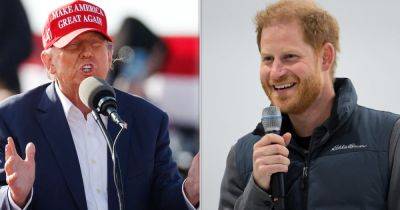 Trump Hints He'd Deport Prince Harry From U.S. Over Drug Use