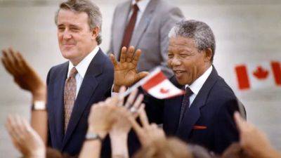 Nelson Mandela - Brian Mulroney - Brennan MacDonald - How Mulroney rallied nations against apartheid in South Africa - cbc.ca - South Africa - Canada - city Sanction - city Ottawa