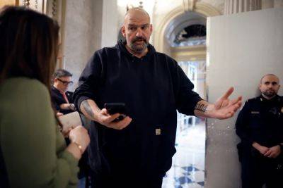 John Fetterman blames Hamas for deaths of dozens of Palestinians apparently shot by Israeli military