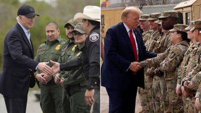 Joe Biden - Donald Trump - Bill - Action - Takeaways from Biden and Trump’s dueling visits to the border - edition.cnn.com - Usa - Georgia - Washington - state Texas - Mexico - Venezuela - county Eagle - city Brownsville
