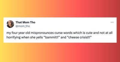 42 Bleepin' Hilarious Tweets About Kids And Cursing