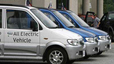 Bill - Patrick Whittle - Maine to decide on stricter electric vehicle standards - apnews.com - state California - state Maine - city Portland, state Maine
