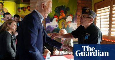 Joe Biden - Donald Trump - Latino - ‘I need you back’: Biden visits western states in effort to firm up Latino vote - theguardian.com - Usa - state Nevada - state Texas - Mexico - state Arizona