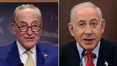 Schumer triggers backlash in Israel for suggesting Netanyahu needs to go: 'Landed badly'