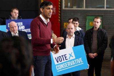 Rishi Sunak - Caitlin Doherty - Rishi Sunak Kicks Off Conservative Local Elections Campaign - politicshome.com - city Manchester - city London - city Birmingham