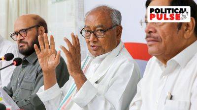 In electoral race after 3 decades, Digvijaya hopes his former turf will carry him past finish line
