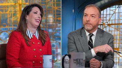 Donald Trump - Kristen Welker - David Rutz - Chuck Todd - Fox - NBC News debacle: Ronna McDaniel hiring infuriates MSNBC insiders, prompts on-air rebukes - foxnews.com