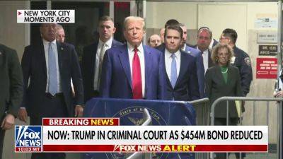 Jonathan Turley - Fox News Staff - Fox - Judge's 'absurd' bond in NYC Trump case could have been reduced to almost nothing, says Turley - foxnews.com - Usa - city New York - New York